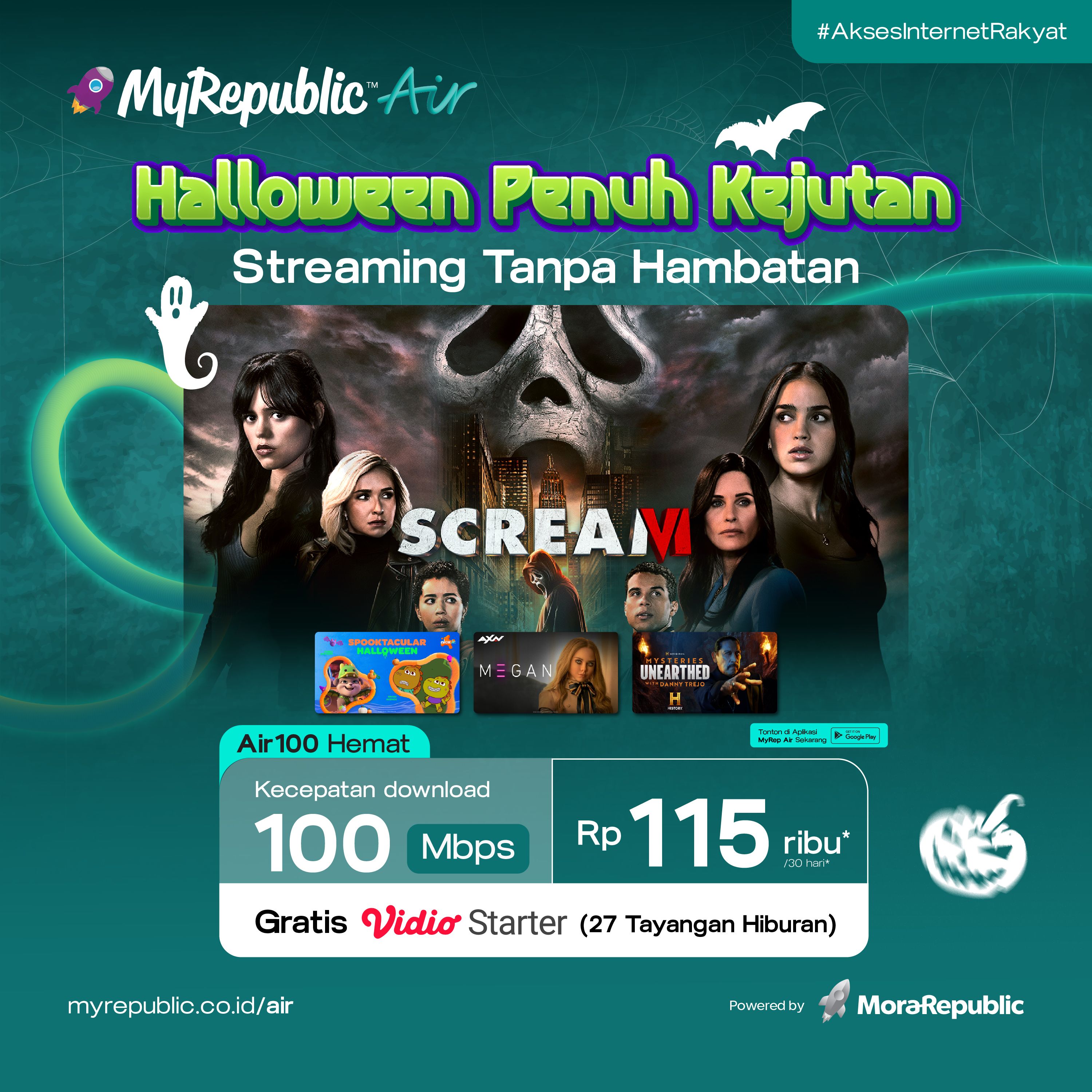 Halloween Penuh Kejutan, Internetnya Jangan.